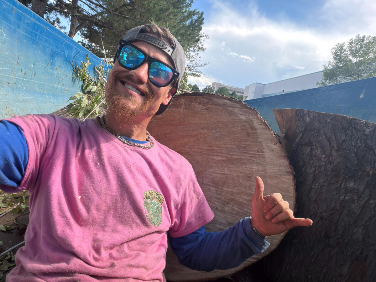 Untitled Emberglow Canopy Care owner on a professional tree service job site in Thornton